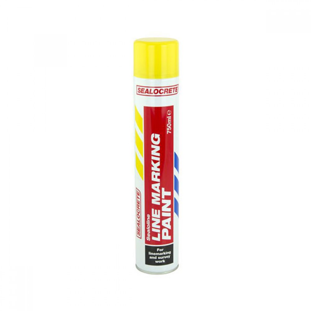 Sealocrete Line Marking Paint 750ml | Choose Colour