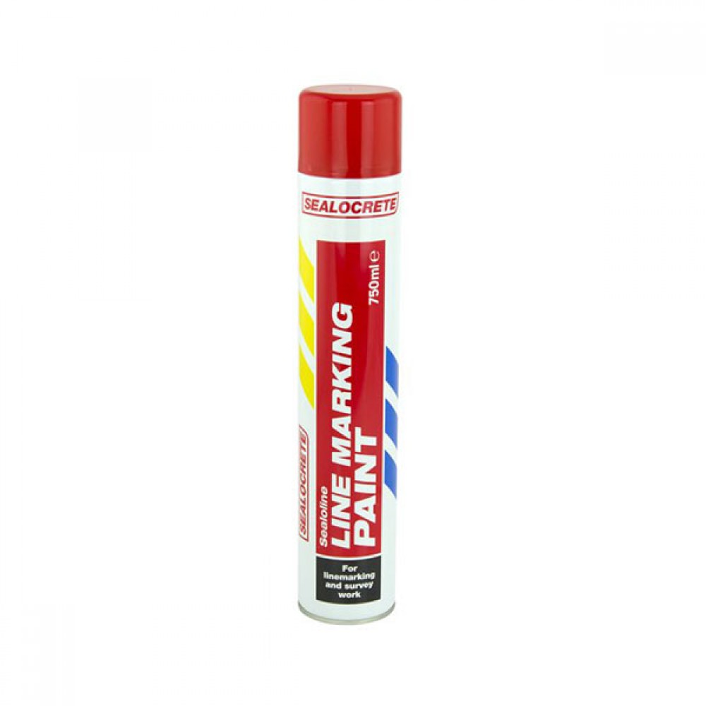 Sealocrete Line Marking Paint 750ml | Choose Colour