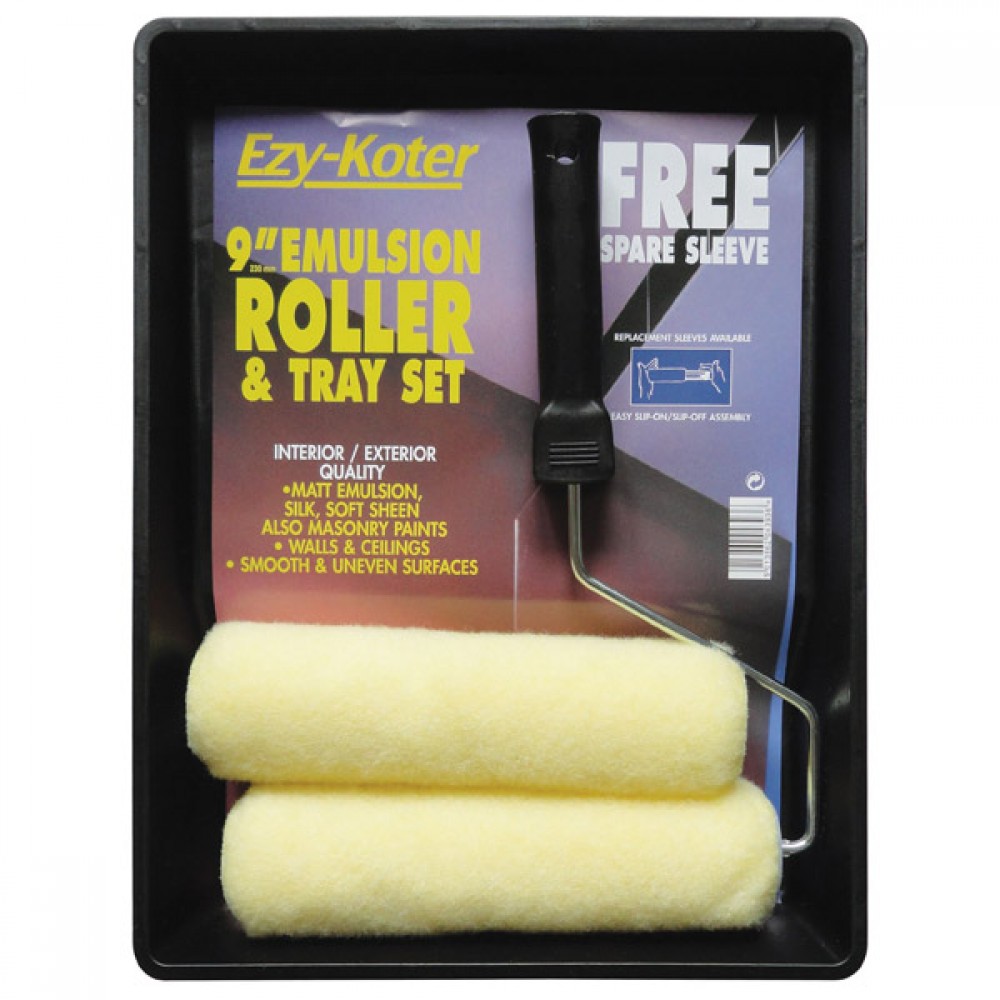 Fleetwood Ezy Koter 9" Roller & Tray Set | Rtsez92s