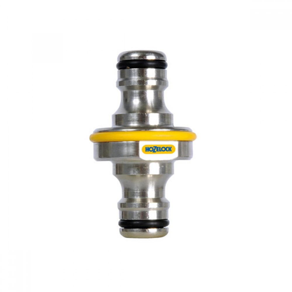 Hozelock Pro Metal Double Male Connector | HOZ2044
