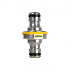 Hozelock Pro Metal Double Male Connector | HOZ2044