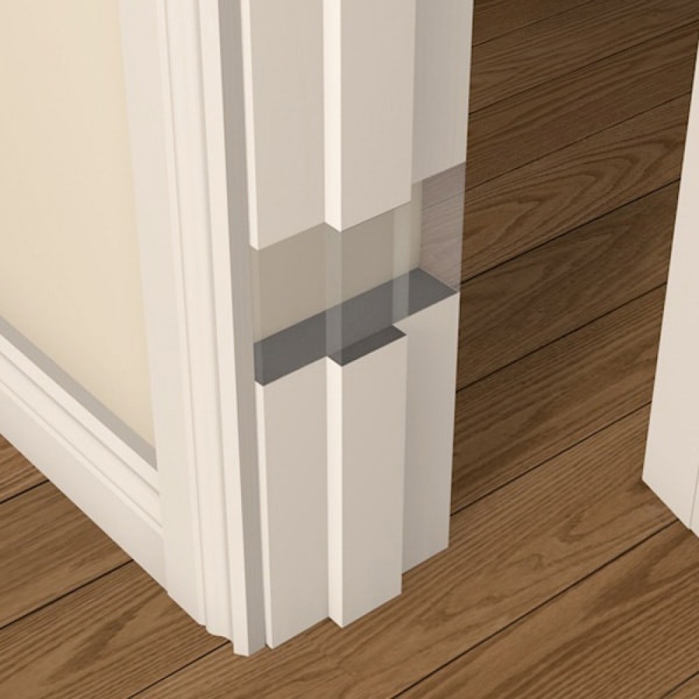 Pre-primed White Wood Door Frame 31mmx132mm (includes Door Stop)