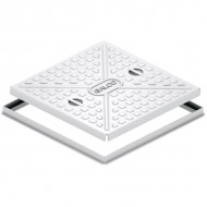10 Tonne Galvanised Manhole Cover & Frame Heavy Duty | Options
