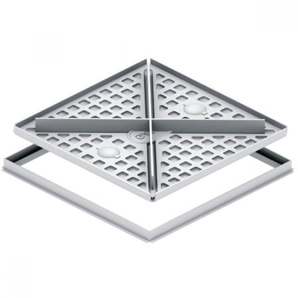 10 Tonne Galvanised Manhole Cover & Frame Heavy Duty | Options