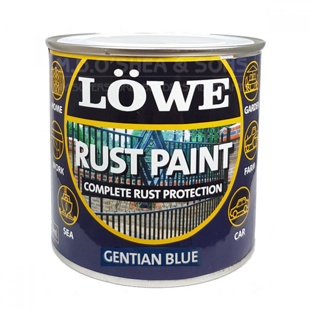 Lowe Metal & Machinery Paint Gentian Blue 1ltr