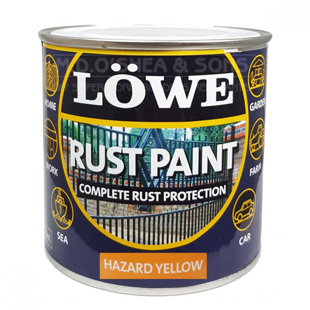Lowe Metal & Machinery Paint Yellow 1ltr