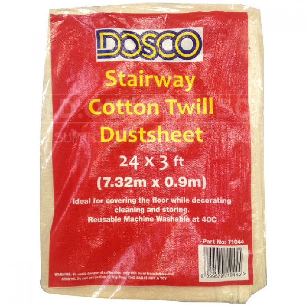Dosco Stairway Dust Sheet | 24 x 3ft | 71044