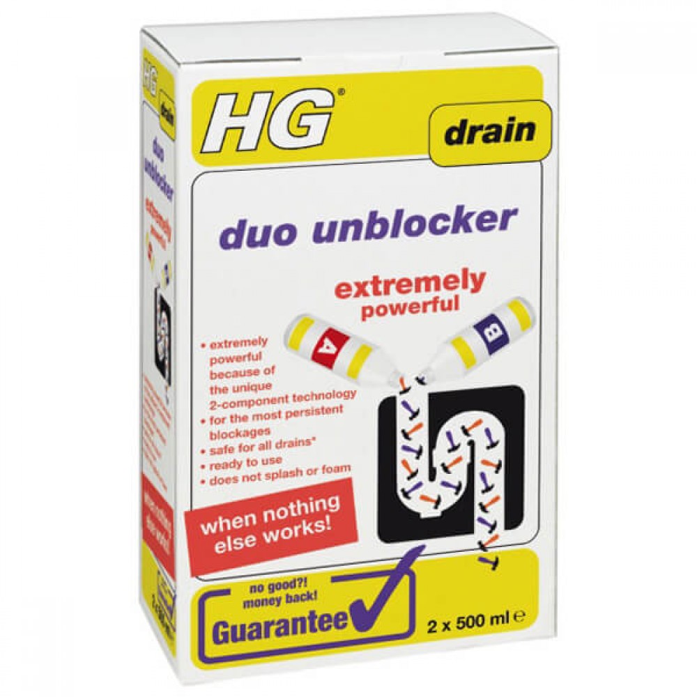 Hg Duo Drain Unblocker 500ml | HAG343100