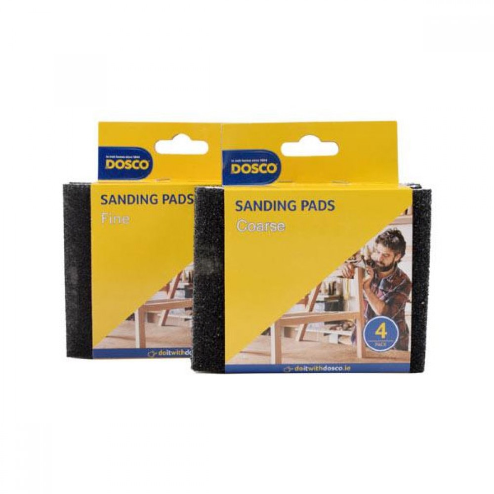 Dosco Sanding Pads | Fine Grit | 4 Pack