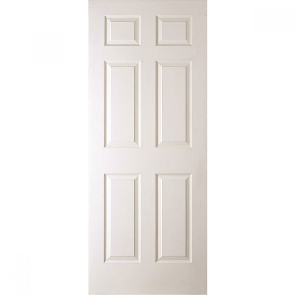 Regency 6 Panel 1/2 Hour Fire Door 2'x6'6