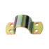 Pipe Clamps Yellow Galv 26mm | Dy2901341