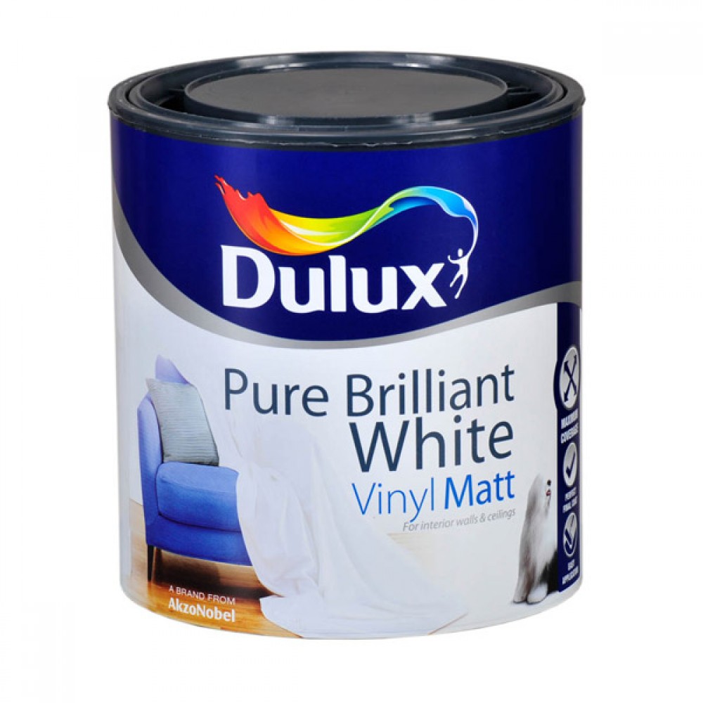Dulux Vinyl Matt | Brilliant White | Size Options