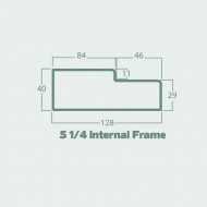 Internal Teak 5.25 Door Frame Per 17ft"