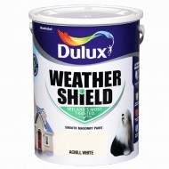 Dulux Weathershield Exterior Masonry Paint | 5L | Colour options