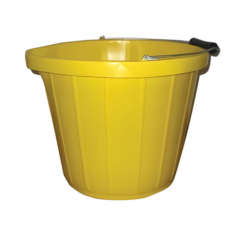 Stadium 3 Gallon Hd Bucket Yellow | STDBM691