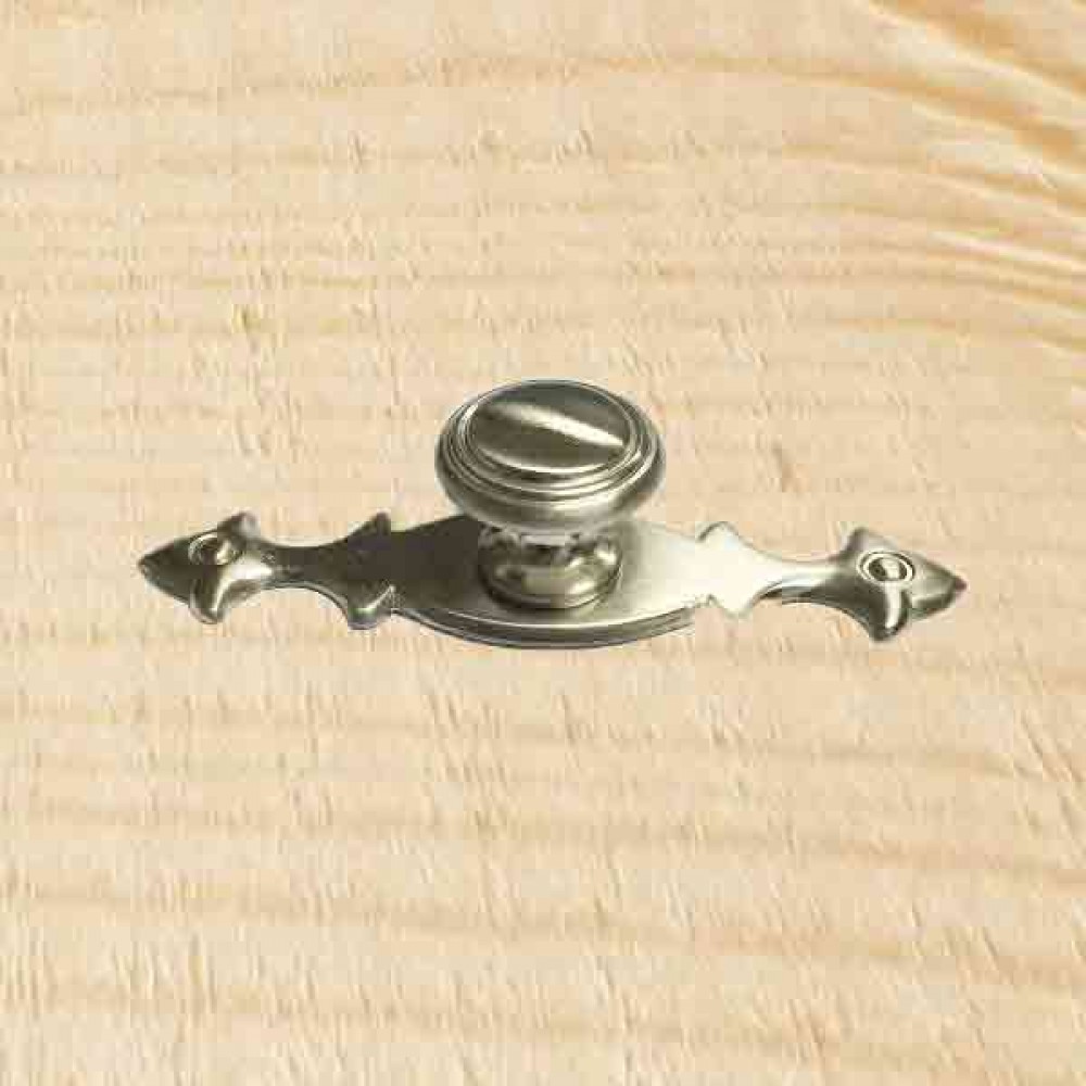 Nickle Knob & Plate