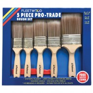 Fleetwood Pro Trade Brush Set 5pce | Brspt5p