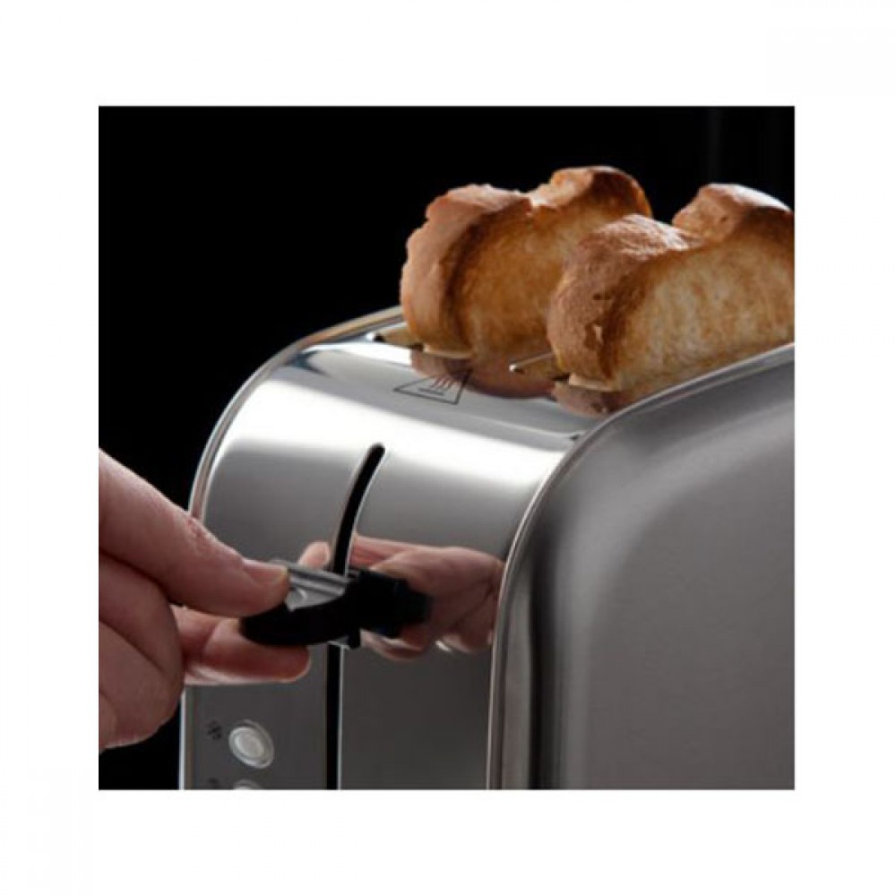 Russell Hobbs Futura 2 Slice Toaster Stainless Steel | 18780