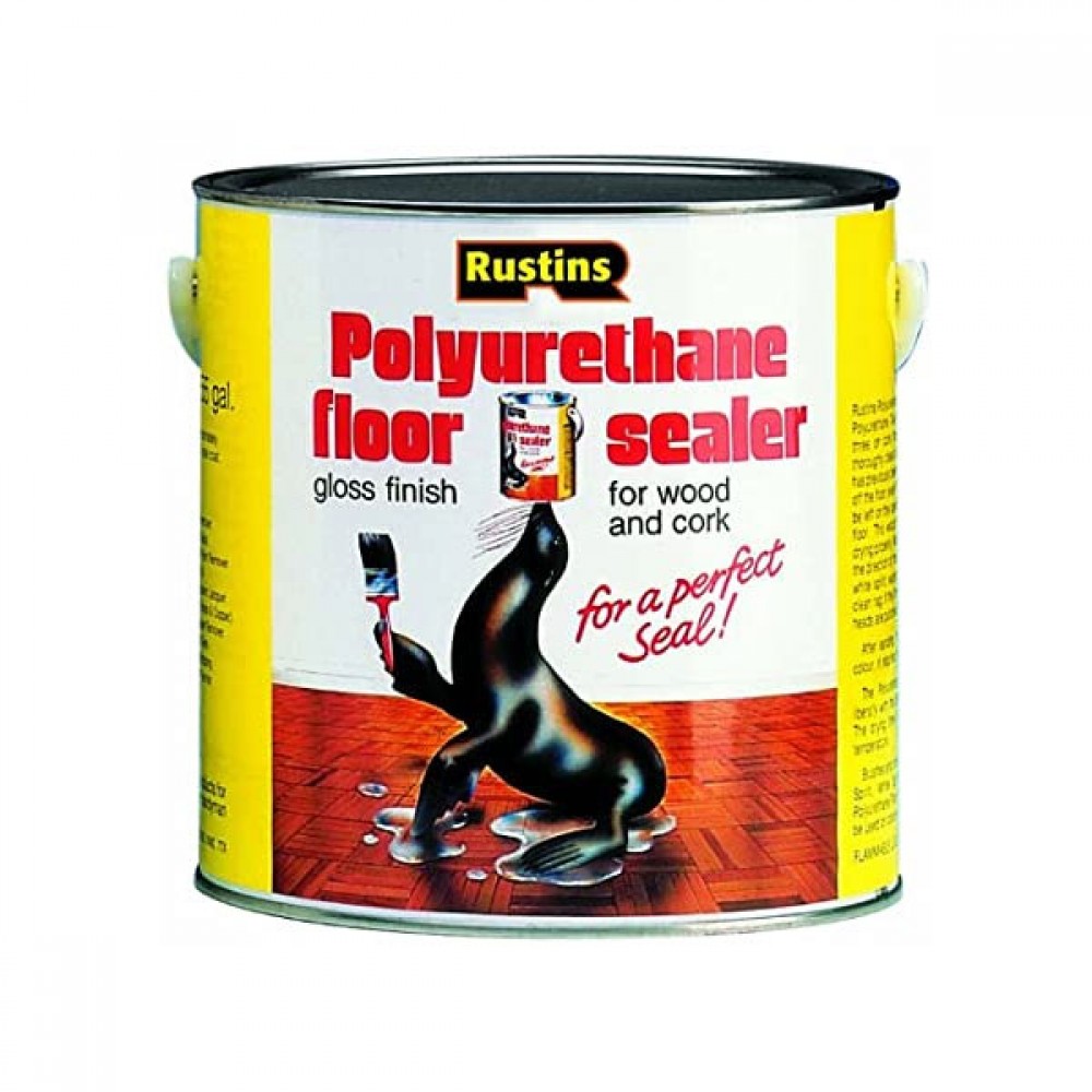 Rustins Polyurethane Floor Seal Gloss 1ltr |r410001
