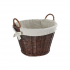 De Vielle Natural Round Basket | ALLFIR1029