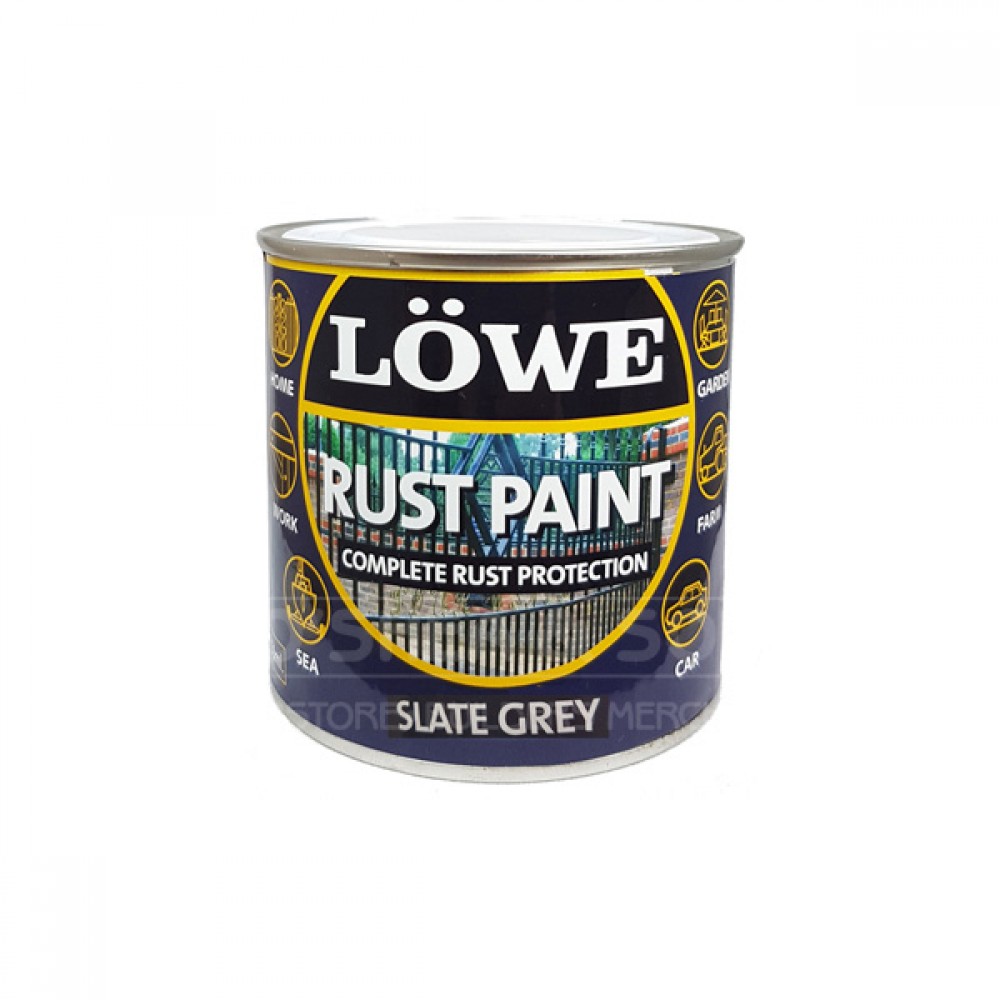 Lowe Metal & Machinery Paint Slate Grey 500ml