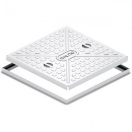 18" X 18" 2.5 Tonne Galvanised Manhole Cover & Frame