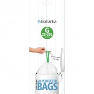 Brabantia Bin Liners 30 Litre 20 Per Roll| 24 62 65