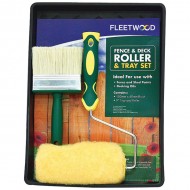 Fleetwood Fence & Deck Roller & Tray Set 9"