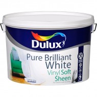 Dulux Vinyl Soft Sheen | Brilliant White | Size Options