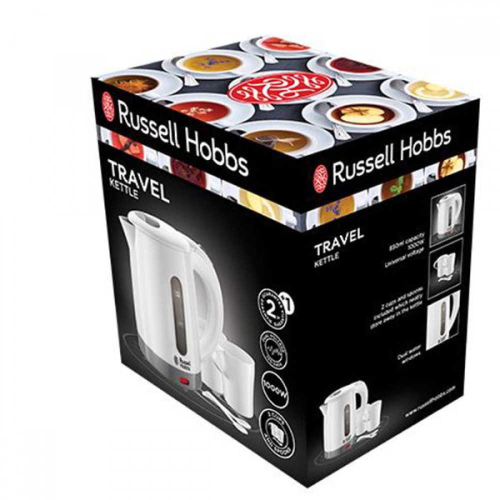 Russell Hobbs Travel Kettle White | 23840