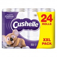 Cushelle White Toilet Roll | 24 Rolls