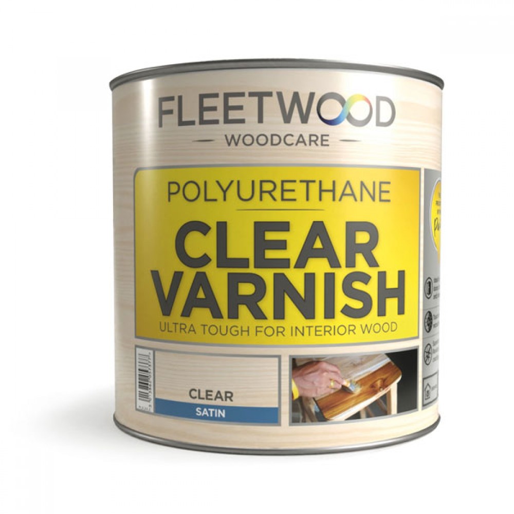 Fleetwood Polyurethane Varnish | Clear | Size Options