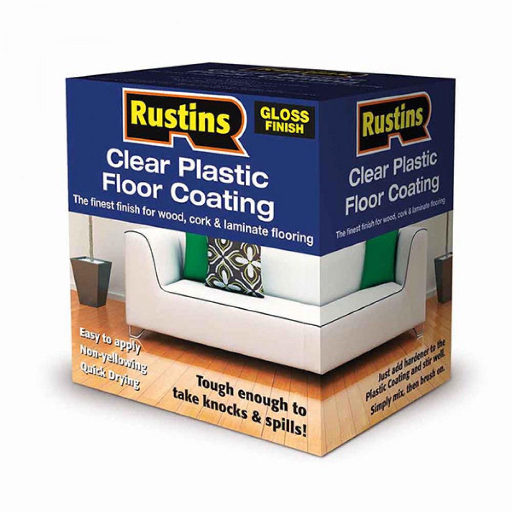 Rustins Plastic Coating Floor Gloss 4ltr | R400011