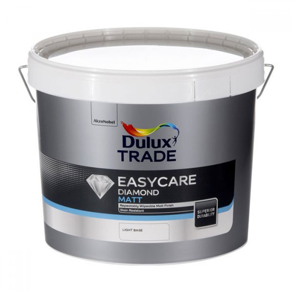 Dulux Easycare Diamond Matt Light Base 10l