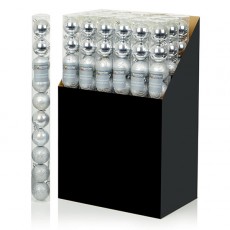 Multi-finish Shatterproof Decorations | 10 x 60mm | TD126268