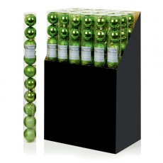 Multi-finish Shatterproof Decorations | 10 x 60mm | TD126268