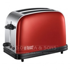 Russell Hobbs Colours Plus 2 Slice Toaster Red | 23330