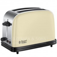 Russell Hobbs Colours Plus 2 Slice Toaster Cream | 23334