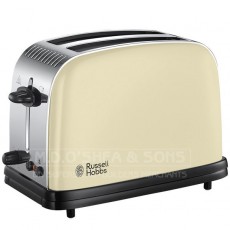 Russell Hobbs Colours Plus 2 Slice Toaster Cream | 23334