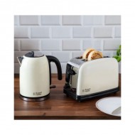 Russell Hobbs Colours Plus 2 Slice Toaster Cream | 23334
