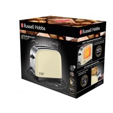 Russell Hobbs Colours Plus 2 Slice Toaster Cream | 23334