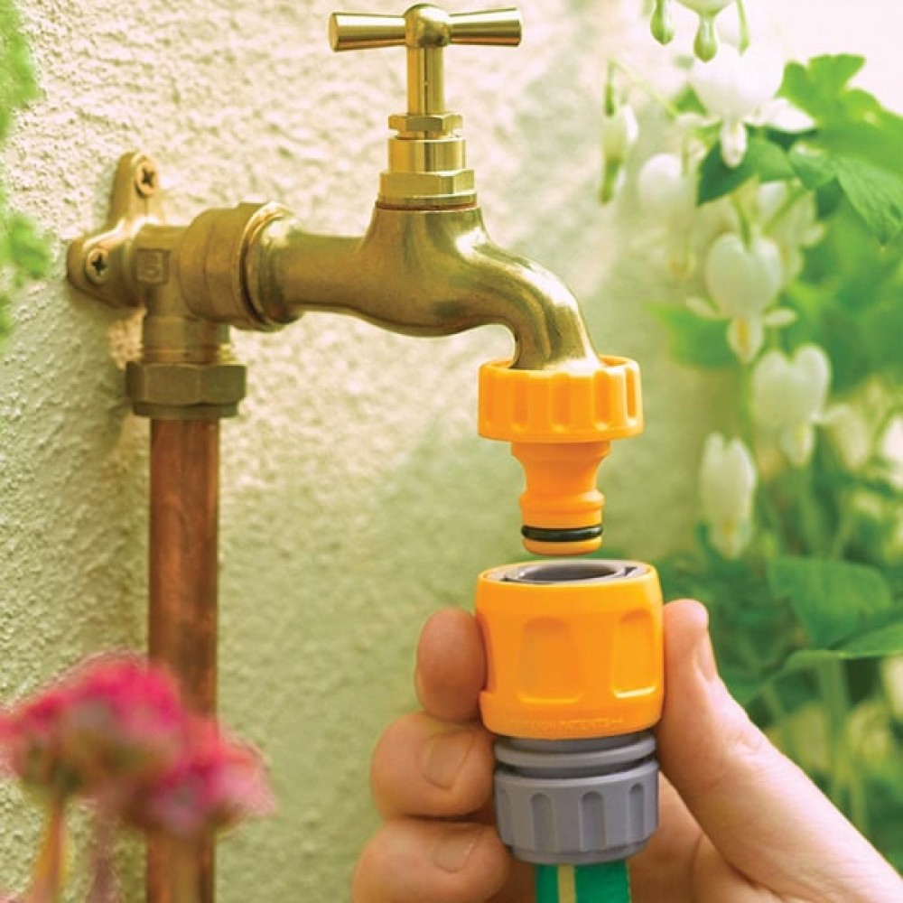 Hozelock Hose End Connector (12.5mm & 15mm)