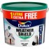 Dulux Weathershield Masonry Paint | Brilliant white | 11L