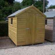 Rustic Timber Garden Shed