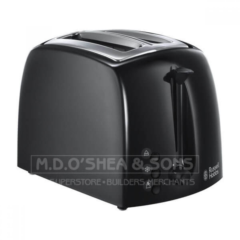 Russell Hobbs Textures 2 Slice Toaster Black | 21641