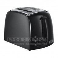 Russell Hobbs Textures 2 Slice Toaster Black | 21641