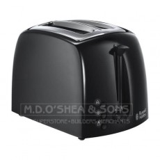 Russell Hobbs Textures 2 Slice Toaster Black | 21641