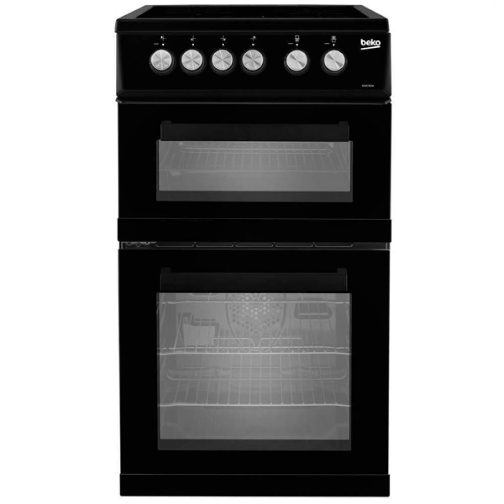 Beko50cm Freestanding Cooker Black Kdvc563ak