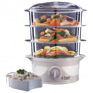 Russell Hobbs 3 Tier Food Steamer 9 Litre | 21140