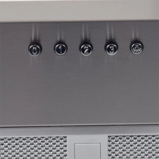 Luxair Canopy Hood Stainless Steel | La74canss